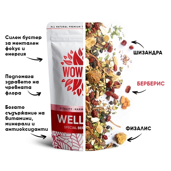 Berry Wellness Чай | WOW TEA WEB Berry Wellness PP Gallery 05 BG 1