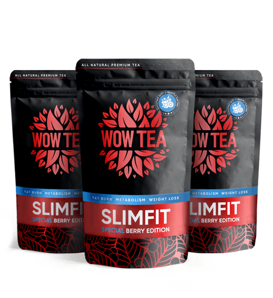 WOWTEA Slimoween WEB Exclusive Bundles 3xSlimfit berry