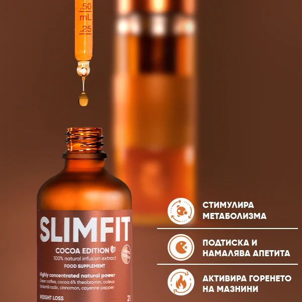 Double Cocoa Slim Infusion | WOWTEA Slimfit Cocoa infusion drops PP Gallery 600x600 4 BG 1