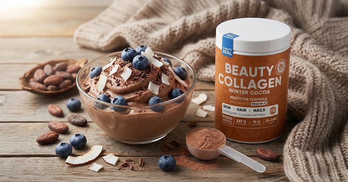 От уют към свежест: Посрещни пролетта с 5 освежаващи рецепти с какао | WOW TEA 🇧🇬 От уют към свежест: Посрещни пролетта с 5 освежаващи рецепти с какао | Collagen Cocoa Recipe 4