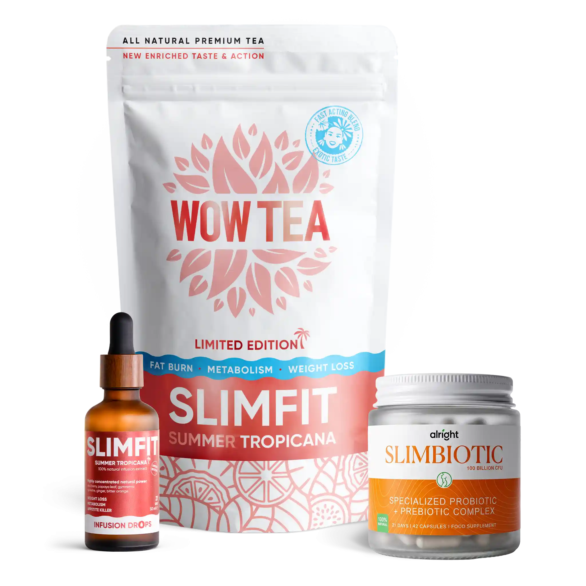 21 Advanced Slim Protocol | wow tea slimbiotic upsell tea drops slimbiotic
