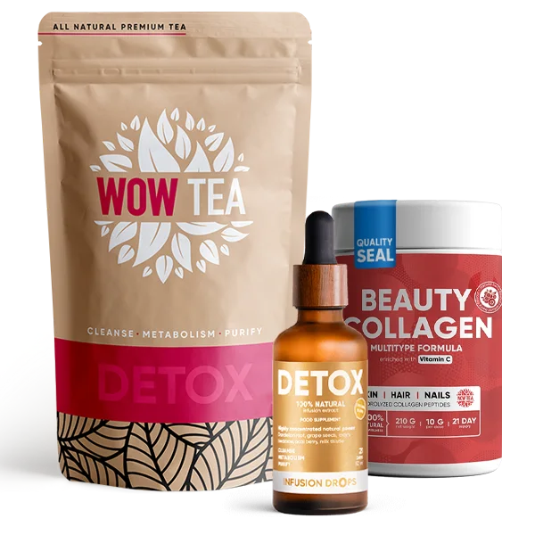 21 Trio Detox Програма | DETOX collagen drops bundle copy