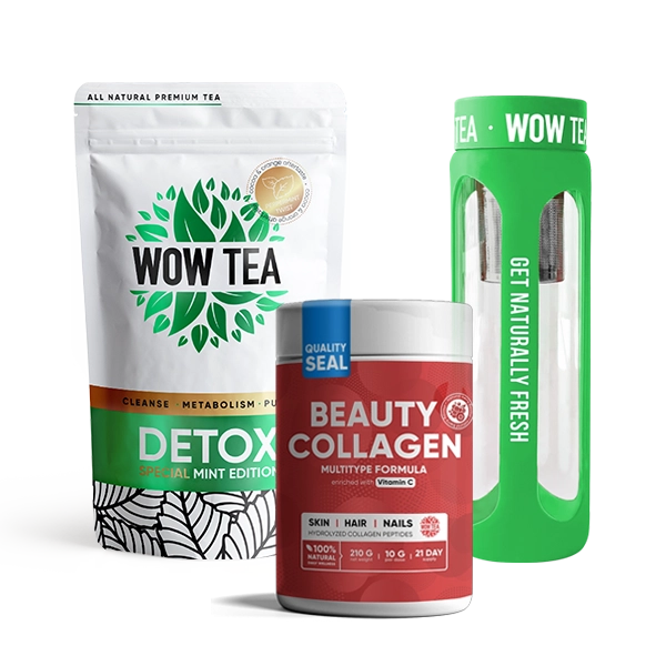 21 Duo Mint Beauty Програма Plus | mint detox collagen bottle