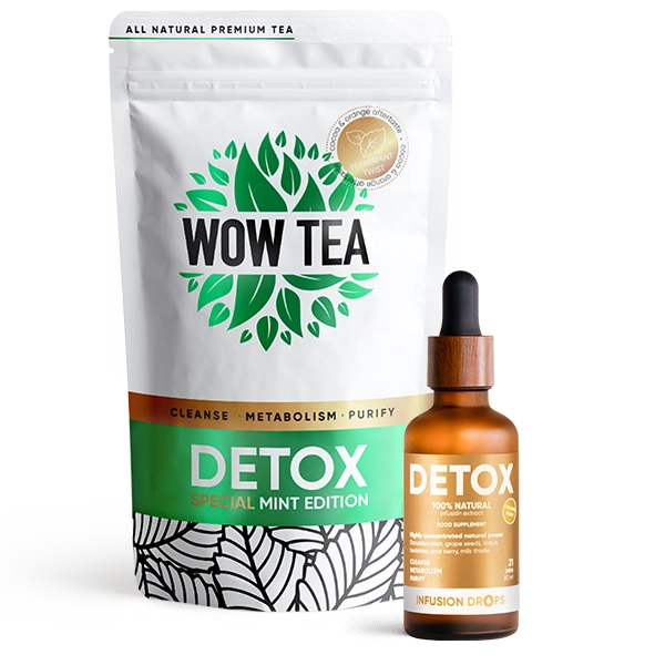 Double Mint Detox Infusion | mint detox drops