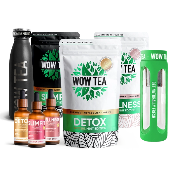 Full Mint Infusion Collection Plus | mint teas drops bottle thermos