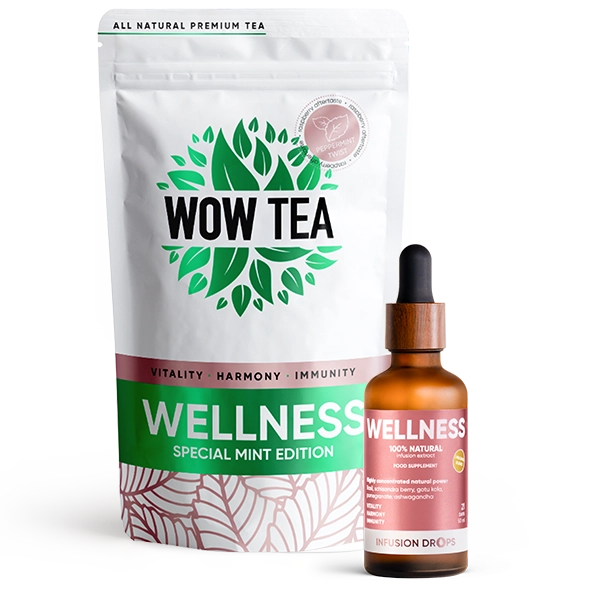 Double Mint Wellness Infusion | mint wellness drops wellness