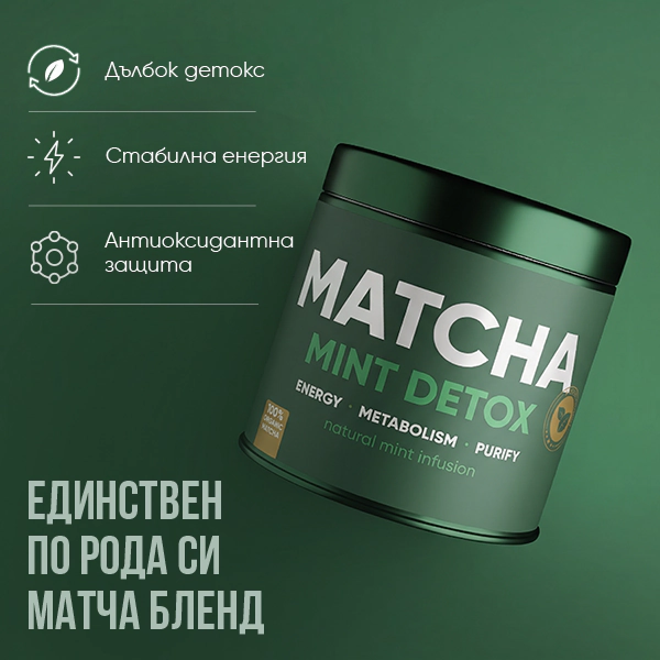 2 Step Matcha Mint Програма Plus | wowtea matcha mint detox gallery 2 BG